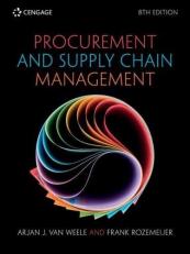 Procurement and Supply Chain Management 8th