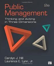 Public Management : Thinking and Acting in Three Dimensions