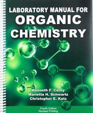 Laboratory Manual for Organic Chemistry 4th