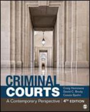 Criminal Courts: A Contemporary Perspective 4th