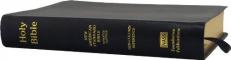 NASB Side-Column Reference Wide Margin Bible : 1995 Edition (Black, Genuine Leather) 