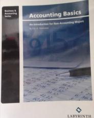 Accounting Basics: An Introduction for Non-Accounting Majors with Access 