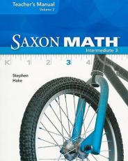 Saxon Math Intermediate 3, Volume 2