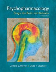 Psychopharmacology 3rd