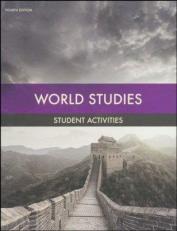 BJU Press World Studies Student Activities Manual 4th Ed. 501726