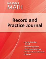 Red Record and Practice Journal 