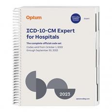 2023 ICD-10-CM Expert for Hospitals with Guidelines (English and French Edition)