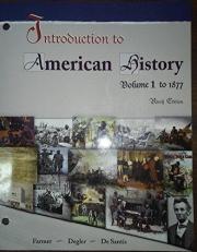 Intro. to American History, Volume I (looseleaf) 9th