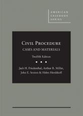 Civil Procedure : Cases and Materials 12th