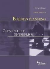 Business Planning : Closely Held Enterprises 5th