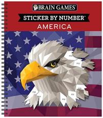 Brain Games : Sticker by Number: America 