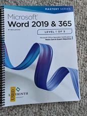 Microsoft Word 2019 and 365: Level 1
