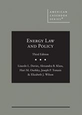 Energy Law and Policy 3rd