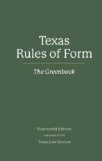 Texas Rules of Form 12th