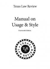 Manual on Usage & Style 14th Edition (2017)