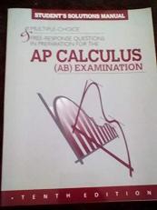 Student's Solutions Manual for Calculus (AB) 10th