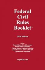 2024 Federal Civil Rules Booklet 