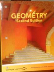 Geometry Assignments and Skills Practice 2nd Edition (Second Edition) 2010 ISBN 9781936152704