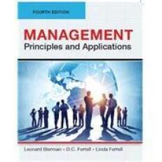 Management : Principles and Applications, Fourth Edition (Paperback-4C)
