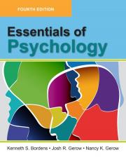 Essentials of Psychology, Fifth Edition (PB-B/W)