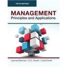Management : Principles and Applications, Fifth Edition (Paperback-B/W)