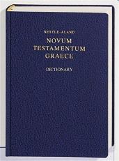 Nestle-aland : Greek New Testament With Concise Dictionary 
