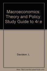 Macroeconomics : Theories and Policies - Study Guide and Software 4th