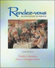 Rendez-vous : An Invitation to French Audio CD 6th