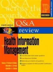 Prentice Hall's Question and Answer Review of Health Information Management with CD 8th