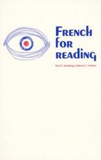 French for Reading : A Programmed Approach for Graduate Degree Requirements 