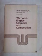 Warriner's English Grammar and Composition Fifth Course Teacher's Manual (Fifth Course)