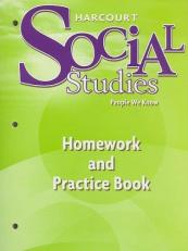 Harcourt Social Studies - People We Know, Grade 2 : Homework and Practice Book