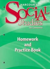 Social Studies Our Communities, Homework and Practice Book grade 3
