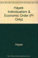 Individualism and Economic Order 