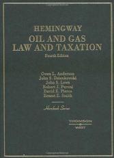 Hornbook on Oil and Gas Law 4th