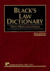 Black's Law Dictionary 6th