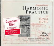 Harmonic Practice in Tonal Music (Three CDs)