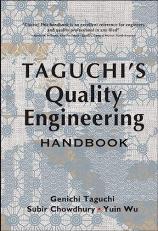 Taguchi's Quality Engineering Handbook 