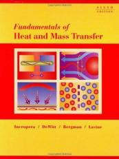 Fundamentals of Heat and Mass Transfer 6th