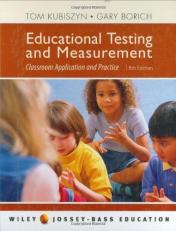 Educational Testing and Measurement : Classroom Application and Practice 8th