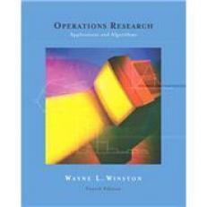 Operations Research : Applications and Algorithms (with CD-ROM and InfoTrac access code) 4th