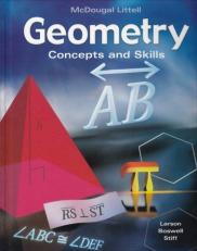 McDougal Concepts and Skills Geometry : Student Editon Geometry 2005 