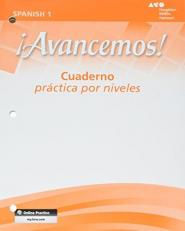 Cuaderno - Practica Por Niveles (Spanish Edition) with Review Bookmarks Level 1