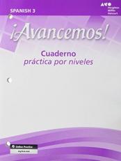 McDougal Littell ?Avancemos! : Cuaderno: Practica por niveles (Student Workbook) with Review Bookmarks Level 3 (Spanish Edition)