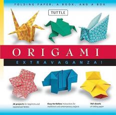 Origami Extravaganza! Folding Paper, a Book, and a Box : Origami Kit Includes Origami Book, 38 Fun Projects and 162 Origami Papers: Great for Both Kids and Adults 