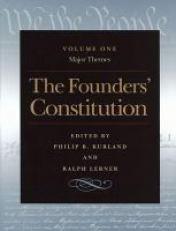 The Founders' Constitution Vol 1 Vol. 1 