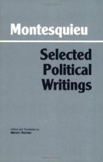Montesquieu: Selected Political Writings 2nd
