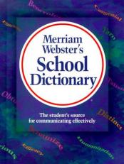 Merriam-Webster's School Dictionary Teacher Edition 