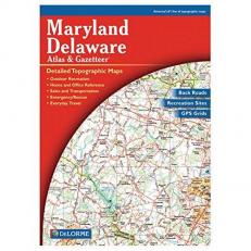 Maryland Delaware Atlas and Gazetteer : Detailed Topographic Maps 2nd