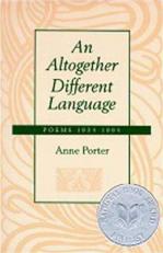 An Altogether Different Language : Poems, 1934-1994 